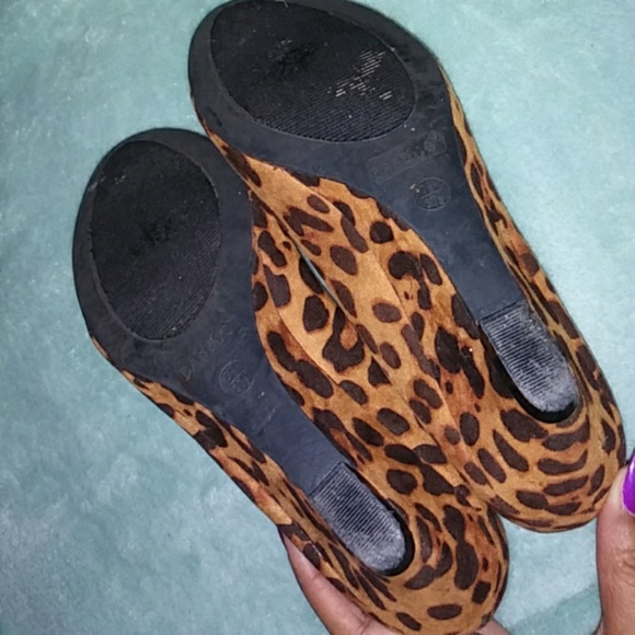 Leopard wedges - Picture 3 of 4
